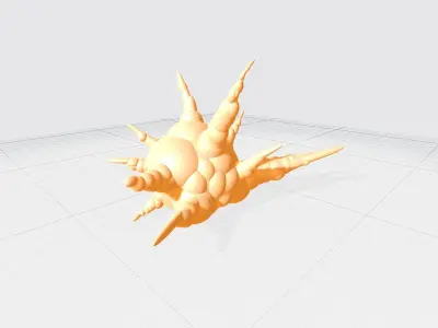 Explosion Action Effect part 3D Printing -Stop Motion Effect- Free 3D print model