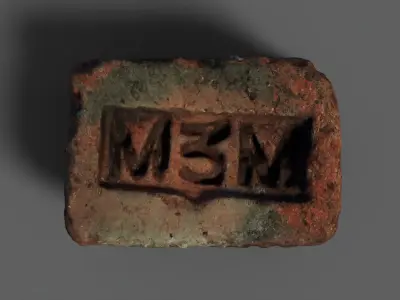 Brick 3D Scan Free low-poly 3D model