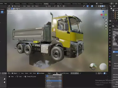 RENAULT C-Series 6X4 3D model