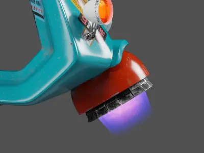 retro motorcycle 3D model