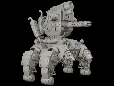 Metal Slug 2 - Mesh Only 3D model