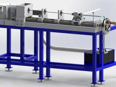Palacita custom lathe for gunsmith Full Part Free 3D model
