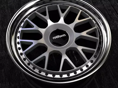 Rotiform Wheel 3D model