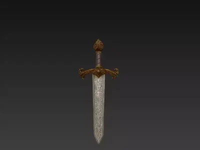 Ancient Sword 3D model