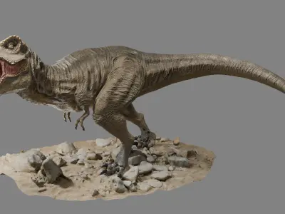  Tyrannosaurus rigged 