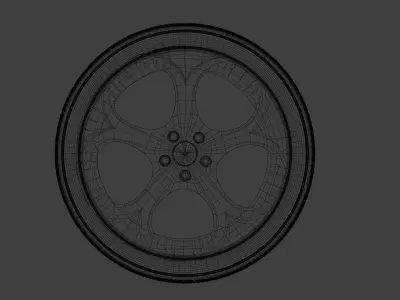 Alfa Romeo Wheel Mesh Free 3D model