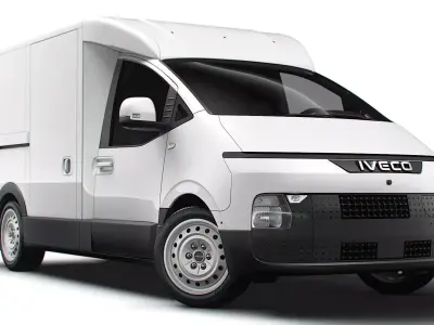 Iveco eMoovy Chassis Cab 2024 3D model