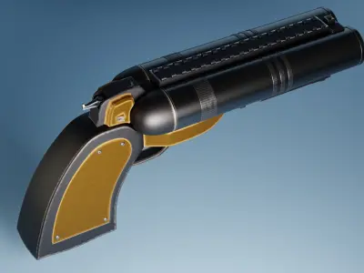 Shotgun pistol 3D model