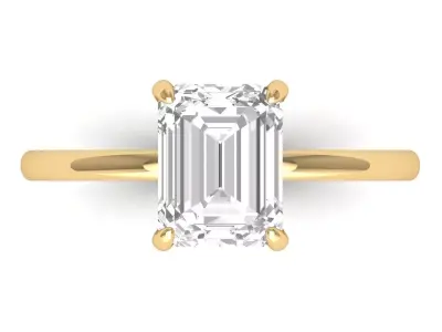 Wedding Ring 3D print model 54