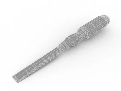 Bevel-Edge Chisel 3D model