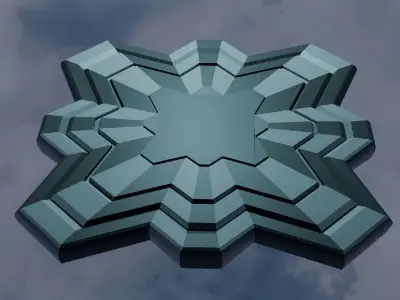 AERIAL PLATFORM Free low-poly 3D model