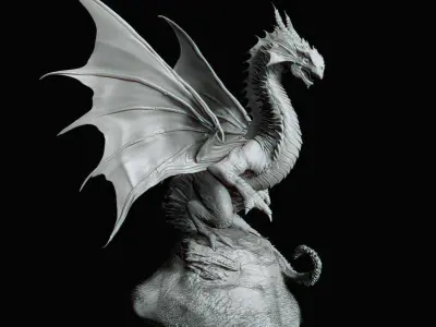 Dark Dragon 3D 3D model