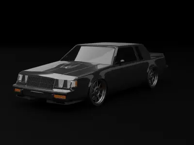 Buick Regal Grand National Free 3D model