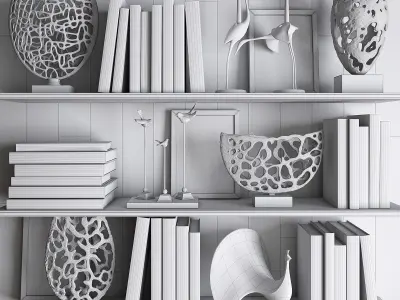 Decor set 25 3D model
