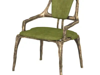 Retro chair 3D model