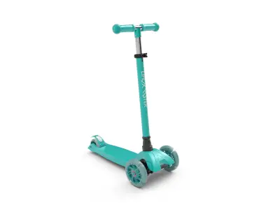 Kids Scooter Low-poly 3D model purchase