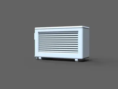 Air conditioning type B 3D print model