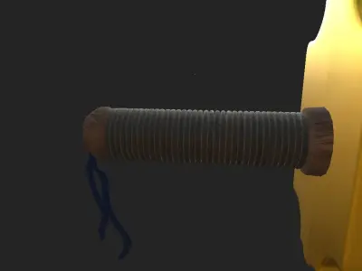 Fantasy Sword Free 3D model 2