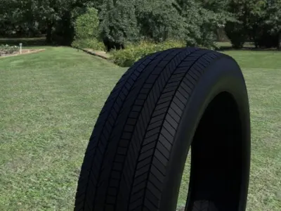 ORTAS TIRE NO 5 GAME READY Low-poly 3D model
