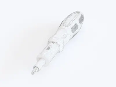 Screw driver 04 3D model