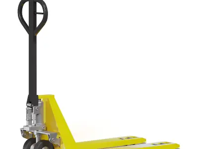 Pallet Truck 3D Model 3D model