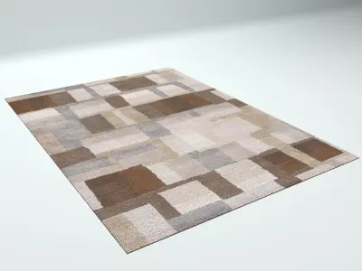 modern carpet 3D model