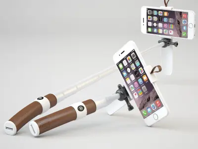 Selfie stick MONOPOD 3D model