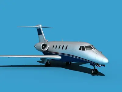 Cessna Citation 650 III V15 3D model