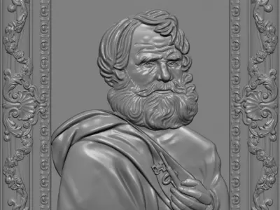 St  Peter 3d model Free 3D print model