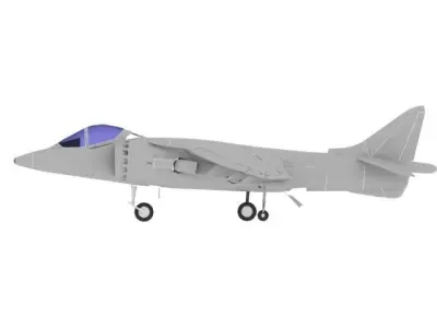AIRCRAFT HARR Free 3D model