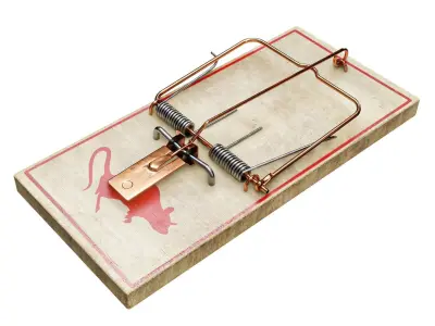 Rat Trap Pack Low-poly 3D model