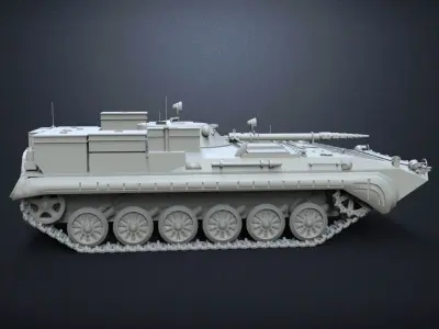Infantry fighting vehicle BMP-1 3D print model