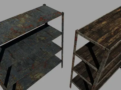 Rack pack Free low-poly 3D model