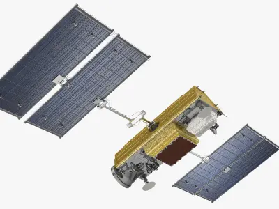Communications Satellite  purchase 3D model