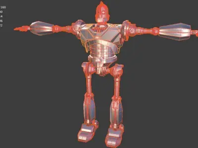 Gigante de Ferro   Free low-poly 3D model