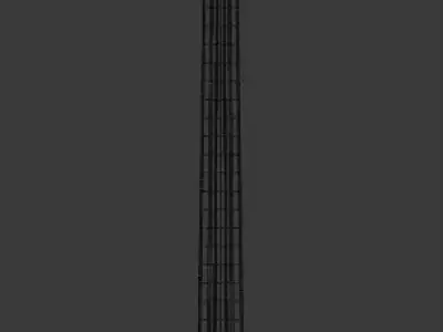 Medieval sword 3D model 5