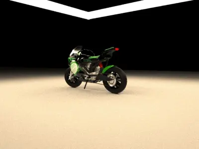 Motorcycle Colibri 3D model