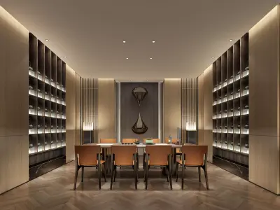 office room 3D model 9