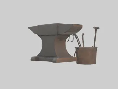 Smithingtools Model Low-poly 3D model