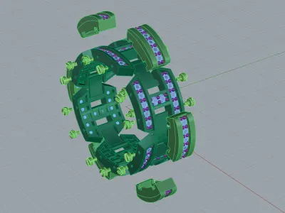 men ring 401006 3D print model