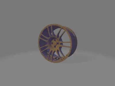 Car Rims 3D print model