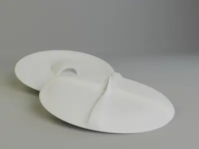 MEDIEVAL shield Low-poly 3D model 9