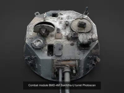 Military Vehicle Missile Pack Photoscan High Poly