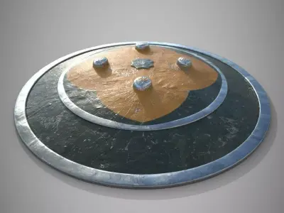 Mameluke Shield 3D model