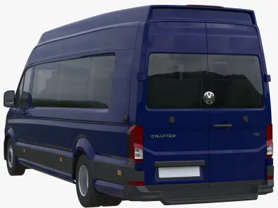  VW Crafter50 2Gen L5H4 MiniBus 3D model