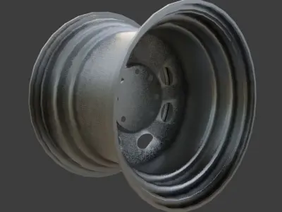 Weld Racing Typhoons Low-poly 3D model