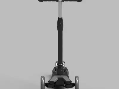 Scooter Low-poly 3D model by Vedha3105 from CGTrader (Low-poly)