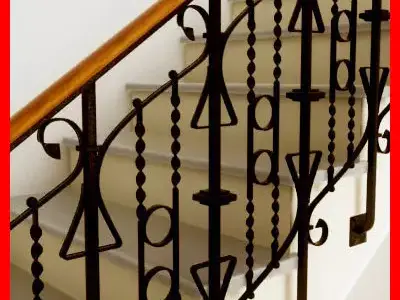 Antique Stairs 3D model