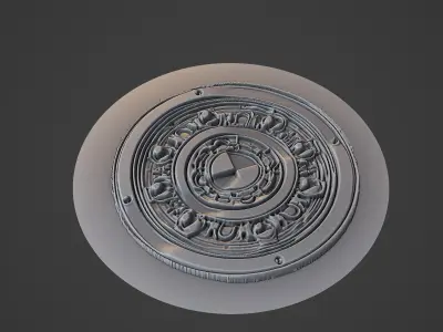 Car Pendant Medallion 3D print model