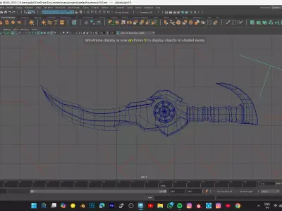 dragger 3d model Low-poly 3D model